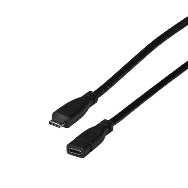 EFB Câble d'extension USB 3.2 Gen2 10 Gbit 3 A type C - C passif, 1 m EFB Câble d'extension USB 3.2 Gen2 10 Gbit 3 A type C - C passif, 1 m