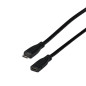 EFB Câble d'extension USB 3.2 Gen2 10 Gbit 3 A type C - C passif, 1 m EFB Câble d'extension USB 3.2 Gen2 10 Gbit 3 A type C - C passif, 1 m
