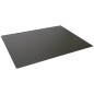 DURABLE - Sous-main à bords arrondis - antidérapant - 65 x 50 cm - en polypropylène - Noir - 713301
