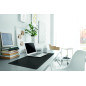 DURABLE - Sous-main à bords arrondis - antidérapant - 65 x 50 cm - en polypropylène - Noir - 713301