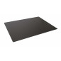 DURABLE - Sous-main à bords arrondis - antidérapant - 65 x 50 cm - en polypropylène - Noir - 713301