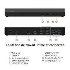 BELKIN Station universelle USB C triple affichage