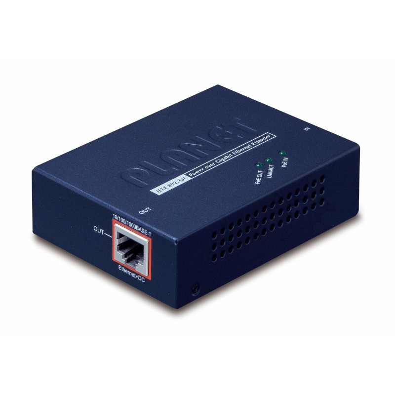 Planet IEEE802.3at POE+ Répéteur (extender) High Power POE Planet IEEE802.3at POE+ Répéteur (extender) High Power POE