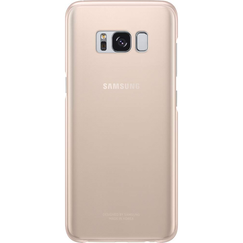 Samsung Original Coque Transparente pour Samsung Galaxy S8 Plus - Rose Samsung Original Coque Transparente pour Samsung Galaxy S8 Plus - Rose