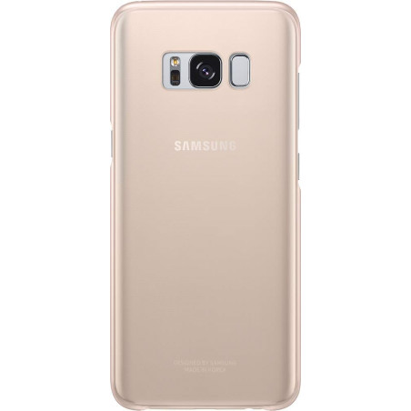 Samsung Original Coque Transparente pour Samsung Galaxy S8 Plus - Rose
