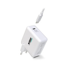 URBAN FACTORY CYCLEE Chargeur GaN pour Ordinateur 65W USB C