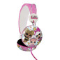 OTL Technlogies LOL Surprise Glitter Glam Tween Dome Casque d'écoute, Filaire, pour Enfants (Produit sous Licence Officielle)