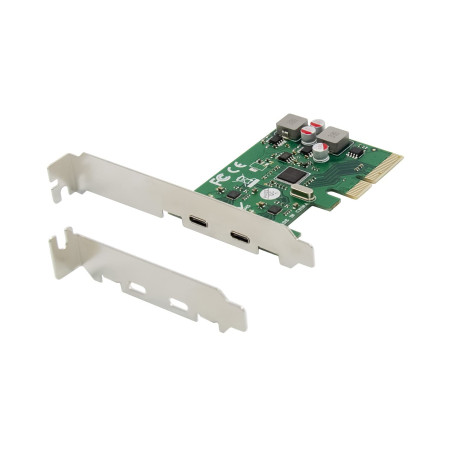Conceptronic 2 Ports USB 3.2 Gen 2 Type-C PCIE