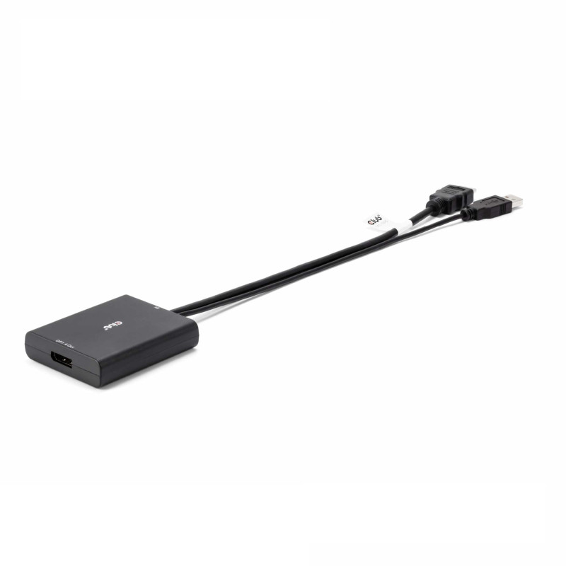 Club 3D CAC-1335 Adaptateur HDMI + Micro USB vers DisplayPort 4K120Hz ou 8K30Hz M/B Active Adapter Club 3D CAC-1335 Adaptateur HDMI + Micro USB vers DisplayPort 4K120Hz ou 8K30Hz M/B Active Adapter