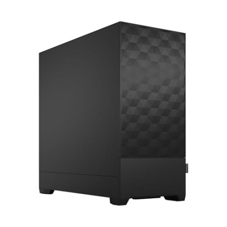 Fractal Design Pop Air Black – Solid – Honeycomb Mesh Front – Solid Side Panel - Three 120 mm Aspect 12 Fans Included – ATX High