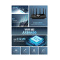 TP-Link Archer AXE75 Routeur WiFi6E Tri-Bande AXE5400Mbps, 5 Ports Gigabit, Port USB 3.0, La Toute Nouvelle Bande 6 GHz, WPA3, H TP-Link Archer AXE75 Routeur WiFi6E Tri-Bande AXE5400Mbps, 5 Ports Gigabit, Port USB 3.0, La Toute Nouvelle Bande 6 GHz, WPA3, H
