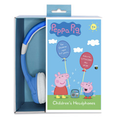 OTL Technologies Peppa Pig George Rocket Junior Casque d'écoute, Filaire, pour Enfants (Produit sous Licence Officielle)