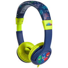 OTL Technologies PJ Masks Junior Casque d'écoute, Filaire, pour Enfants (Produit sous Licence Officielle)