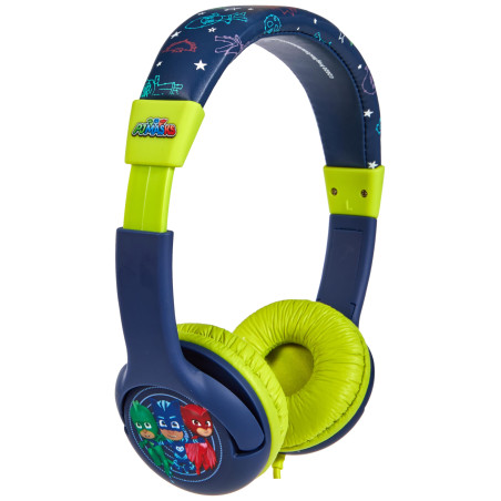 OTL Technologies PJ Masks Junior Casque d'écoute, Filaire, pour Enfants (Produit sous Licence Officielle)