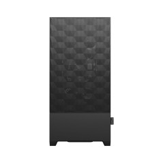 Fractal Design Pop Air Black - Tempered Glass Clear Tint - Honeycomb Mesh Front – TG Side Panel - Three 120 mm Aspect 12 Fans In