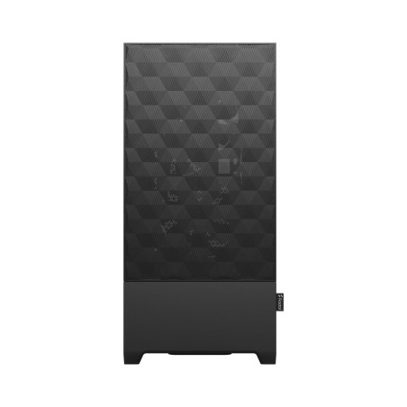 Fractal Design Pop Air Black - Tempered Glass Clear Tint - Honeycomb Mesh Front – TG Side Panel - Three 120 mm Aspect 12 Fans In
