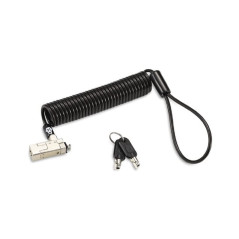Kensington - Câble de Sécurité NanoSaver 2.0 Ultra-Fin à Clé, Câble Antivol à Spirales pour Ordinateurs Portables, Compatibilité