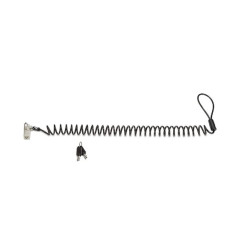 Kensington - Câble de Sécurité NanoSaver 2.0 Ultra-Fin à Clé, Câble Antivol à Spirales pour Ordinateurs Portables, Compatibilité