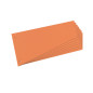 Herlitz Intercalaires trapèze, 120 x 230 mm 100 pièces Orange