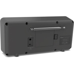 Pure Elan Connect+ Radio Internet stéréo avec DAB+ et Bluetooth 4.2 (Dab/Dab+, Radio FM, Radio Internet, écran TFT, 20 préréglag
