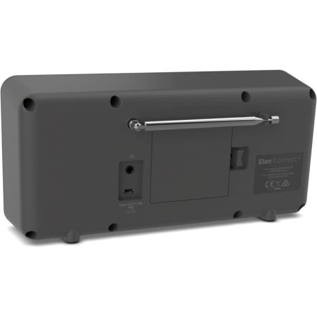 Pure Elan Connect+ Radio Internet stéréo avec DAB+ et Bluetooth 4.2 (Dab/Dab+, Radio FM, Radio Internet, écran TFT, 20 préréglag
