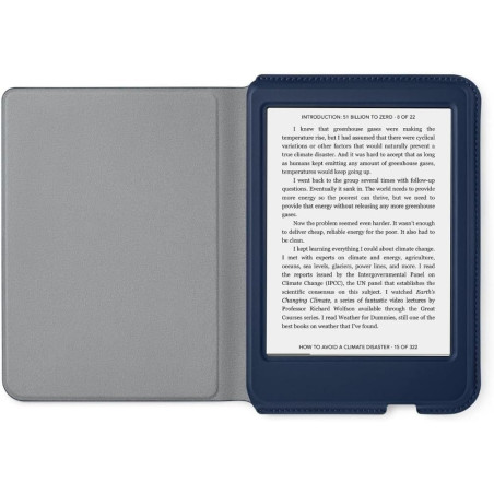 Kobo Sleepcover Bleu pour Clara 2E, Black