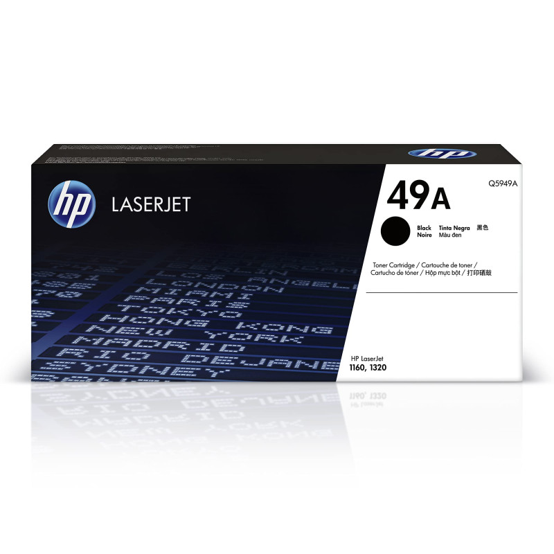 HP 49A Q5949A Toner Noir pour imprimante Laser