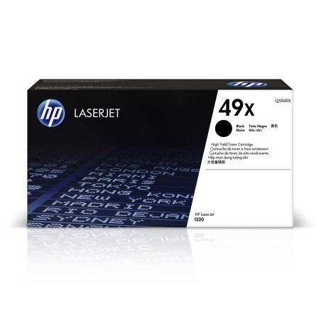 HP Q5949X 49X High Yield Original LaserJet Toner Cartridge, Black, Single Pack