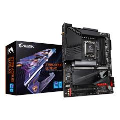 GIGABYTE Z790 AORUS Elite AX Carte Mère - Prend en Charge Les processeurs Intel Core 14e génération, 16*+2+1 Phases VRM Numériqu
