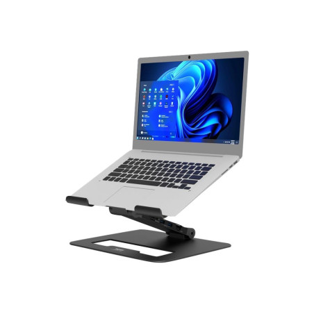 Port Connect Station d'accueil USB-c 2 en 1 avec Support pour Ordinateur Portable Notebook 7 périphériques 85w 5 GB/s EU