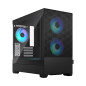 Fractal Design Pop Mini Air RGB Black - Tempered Glass Clear Tint - Honeycomb Mesh Front – TG Side Panel - Three 120 mm Aspect 1 Fractal Design Pop Mini Air RGB Black - Tempered Glass Clear Tint - Honeycomb Mesh Front – TG Side Panel - Three 120 mm Aspect 1