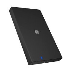 ICY BOX Boîtier USB-C pour disque dur 2, 5 pouces SSD/HDD avec USB 3.0 (5 Gbit/s), Boîtier SATA externe, sans outil, SSD jusqu'à
