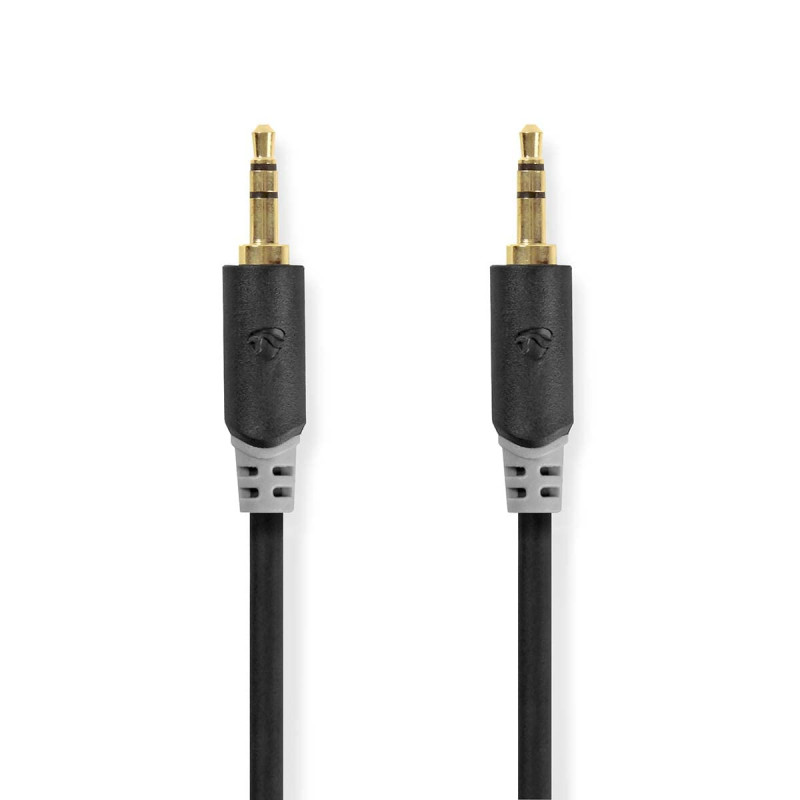 NEDIS Câble Audio stéréo 3,5 mm mâle vers mâle NEDIS Câble Audio stéréo 3,5 mm mâle vers mâle