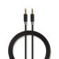 NEDIS Câble Audio stéréo 3,5 mm mâle vers mâle NEDIS Câble Audio stéréo 3,5 mm mâle vers mâle