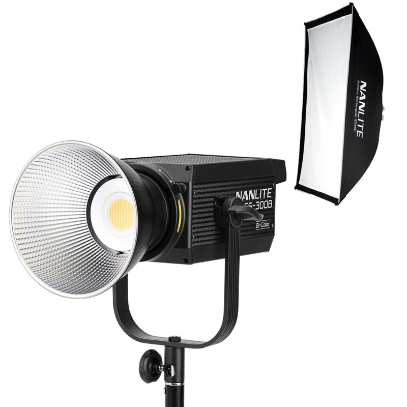 Nanlite FS-300B Bi-Color Projecteur Studio