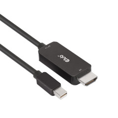 Club 3D Câble CAC-1187 MiniDisplayPort™ 1.4 vers HDMI™ 4K120Hz ou 8K60Hz HDR10+ 1,8m St./St.