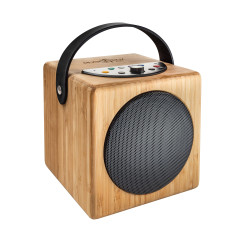KidzAudio Music Box - Enceinte Bluetooth Portable pour Enfants, Lecture USB et Bluetooth. avec Prise Casque, limiteur de Volume,
