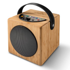 KidzAudio Music Box - Enceinte Bluetooth Portable pour Enfants, Lecture USB et Bluetooth. avec Prise Casque, limiteur de Volume,