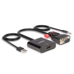 LINDY Convertisseur VGA & Audio vers HDMI