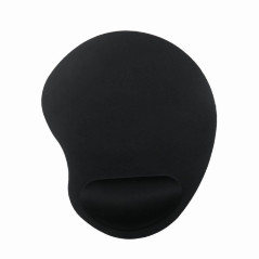 Gembird Tapis de Souris Ergonomique avec Support de Poignet en Mousse, Base Antidérapante, Conçu pour Le Confort et la Productiv