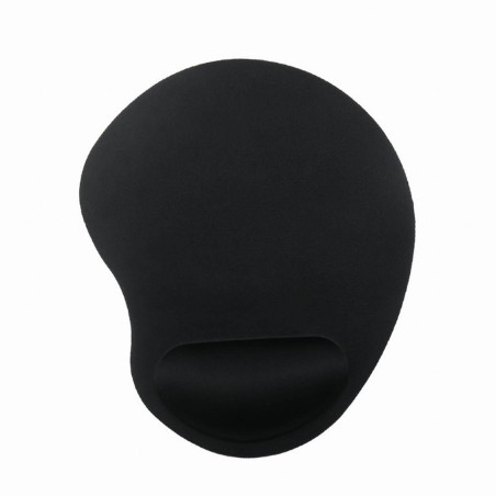 Gembird Tapis de Souris Ergonomique avec Support de Poignet en Mousse, Base Antidérapante, Conçu pour Le Confort et la Productiv