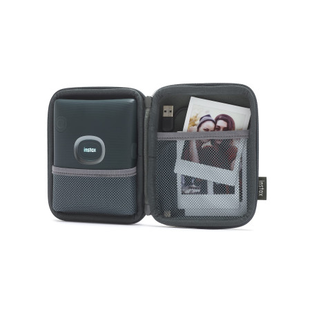 instax Square Link Smartphone Printer Case, Woven Gray