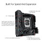 ASUS ROG Strix Z790-I Gaming WiFi – Carte mère Gaming Intel LGA 1700 Mini-ITX (PCIe 5.0, DDR5, 10+1 DrMOS, 2 x M.2, WiFi 6E, Thu ASUS ROG Strix Z790-I Gaming WiFi – Carte mère Gaming Intel LGA 1700 Mini-ITX (PCIe 5.0, DDR5, 10+1 DrMOS, 2 x M.2, WiFi 6E, Thu