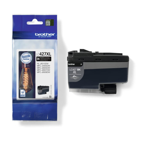 Brother Cartouche LC427xl Haute capacité Noire pour imprimante Jet d'encre