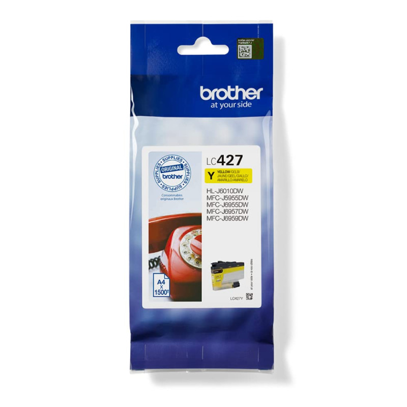 Tinte Brother LC-427Y Yellow