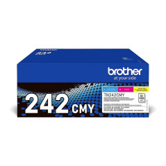 Brother TN242CMY Value Pack - 3er-Pack - Gelb, Cyan, Magenta - original - Tonerpatrone - f?r Brother DCP-9017, DCP-9022, HL-3142