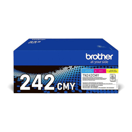 Brother TN242CMY Value Pack - 3er-Pack - Gelb, Cyan, Magenta - original - Tonerpatrone - f?r Brother DCP-9017, DCP-9022, HL-3142