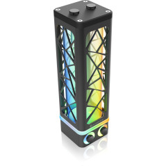 Raijintek Compatible ANTILA Pure R240B Ausgleichsbehälter, 262,5mm, ARGB - Schwarz