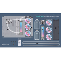 Raijintek Scylla Elite CA240 ARGB Wasserkühlungs-Set – 240 mm