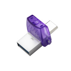 Kingston DataTraveler microDuo 3C La clé USB 128GB USB Gen 3 Type-C et Type-A - DTDUO3CG3/128GB